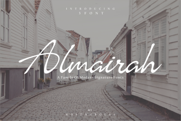 Almairah: A Script Handwritten Font for Elegance and Versatility