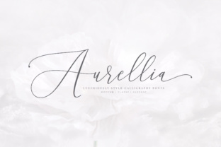 Aurellia: A Timeless Script Font for Editorial Design