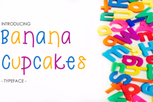 Banana Cupcakes: A Font That Elevates Your Brand
