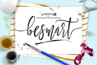 Be Smart Script: A Handmade Brush Script Font for Authentic Branding