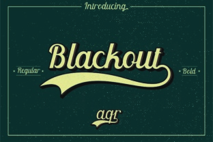 Blackout: A Script Handwritten Font for Bold Branding and Campaign Design