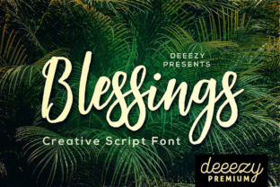 Blessings: A Script Font with Personality and Flexibility
