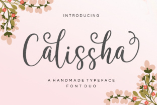 Calissha Duo: A Handmade Script Font for Warm, Intentional Editorial Design