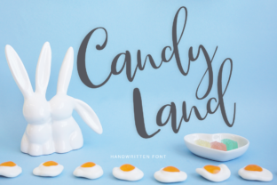 Candy Land Script Font for Small Business Branding