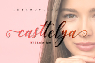 Casttelya: A Sweet Calligraphy Font for Modern Web Design