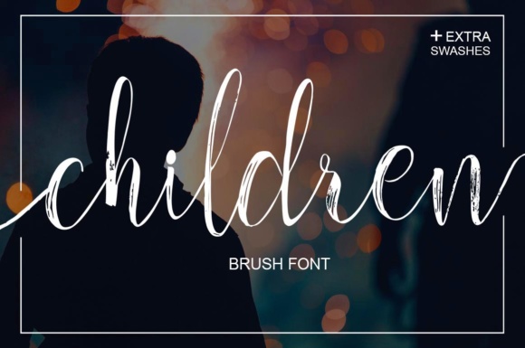 Children: A Script Handwritten Font for Elegant Digital Branding