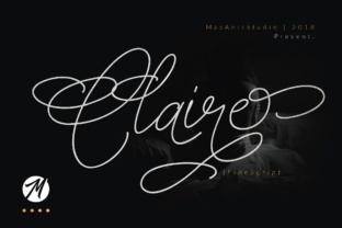Claire Script Font for Elegant Handmade Designs