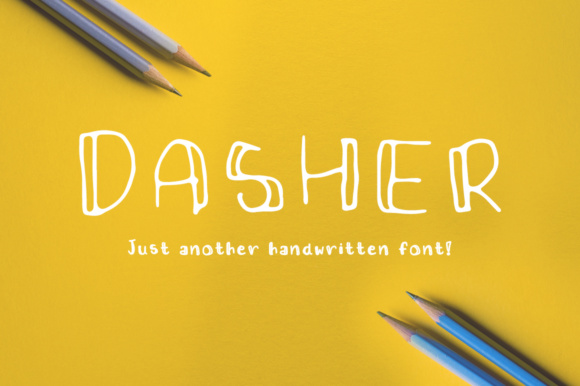 Dasher: A Cute Sans Serif Font for Digital Branding