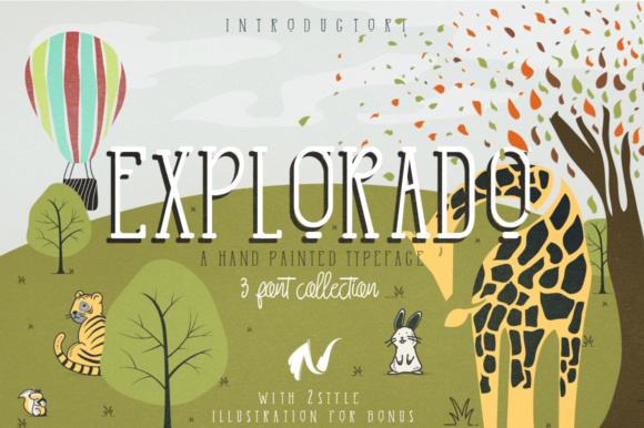 Explorado: A Script Font That Brings Whimsy to Branding Projects