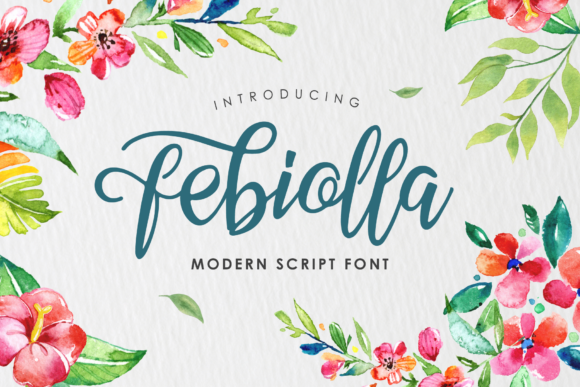 Febiolla Script: A Cute Script Handwritten Font for Editorial Charm