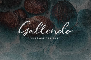 Gallendo: A Script Font for Refined Branding and Creative Design
