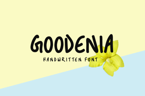 Goodenia: A Script Handwritten Font for Thoughtful Editorial Design