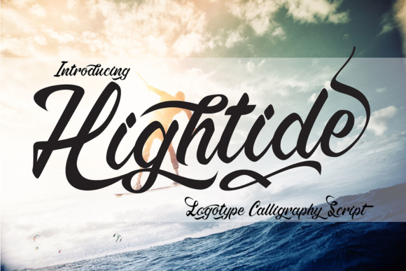 Hightide: A Script Handwritten Font for Refined Branding