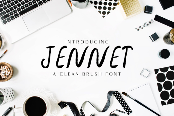 Jennet Family: A Classy Script Handwritten Font for Small Business Branding