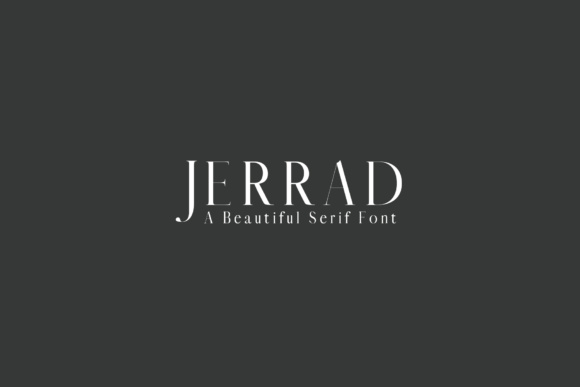 Jerrad Serif Font for Modern Branding & Digital Campaigns