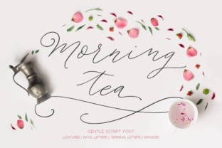 Morning Tea Script: A Hand-Drawn Font for Warm, Elegant Branding