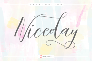 Niceday: A Script Font for Elegant Branding and Campaign Design