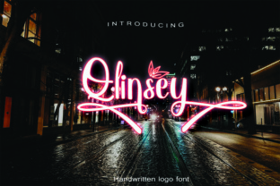Qlinsey: A Clean Handwritten Font for Modern Brand Campaigns