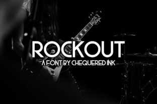 Rockout: A Clean Sans Serif Font for Modern Brand Identity