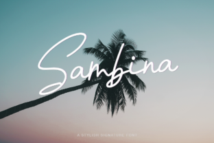 Sambina: A Fresh Handmade Calligraphy Font for Real Branding