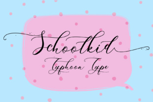 Schoolkid Script Font for Feminine Branding