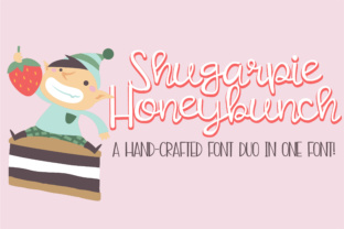 Shugarpie Honeybunch: A Script Handwritten Font Duo for Scroll-Stopping Branding
