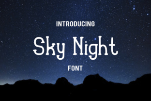 Sky Night: The Serif Font That Elevates Your Brand’s Visual Identity
