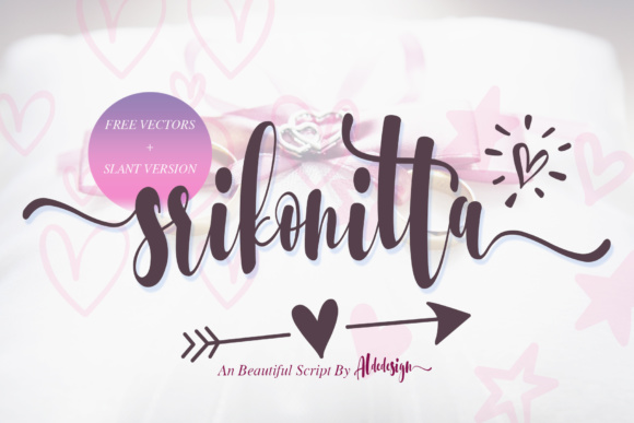 Srikonitta: A Script Font That Brings Joy to Your Brand