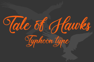 Tale of Hawks: A Bold Script Handwritten Font for Impactful Branding