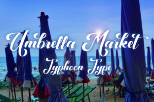 Umbrella Market: A Script Handwritten Font for Polished Digital Branding