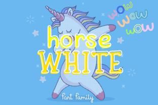 White Horse Script Handwritten Font for Branding
