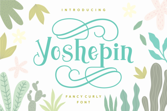 Yoshephin: A Script Handwritten Font for Elegant Editorial Moments